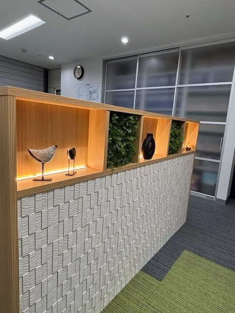 施工後壁面収納