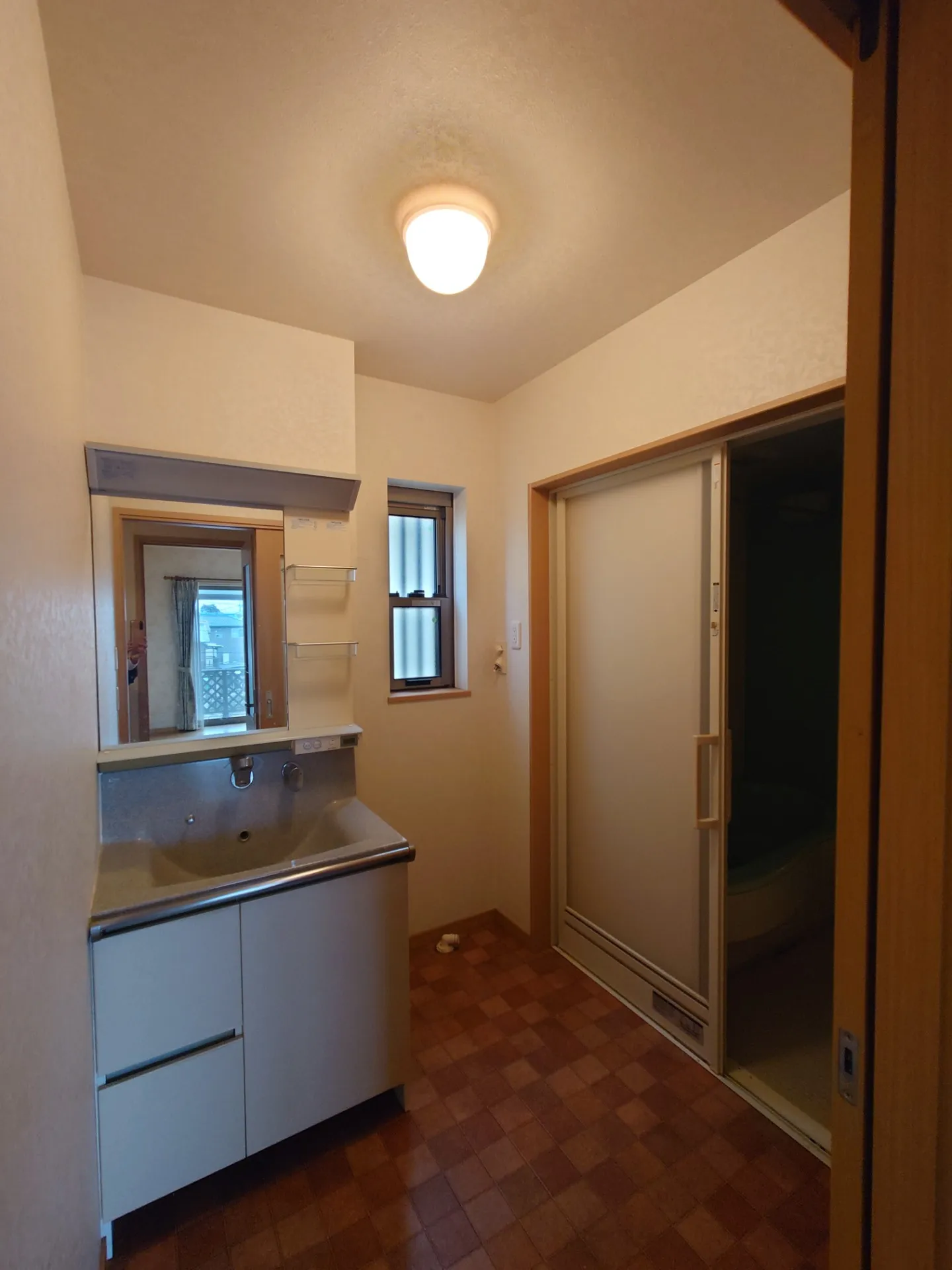 Before　洗面と風呂