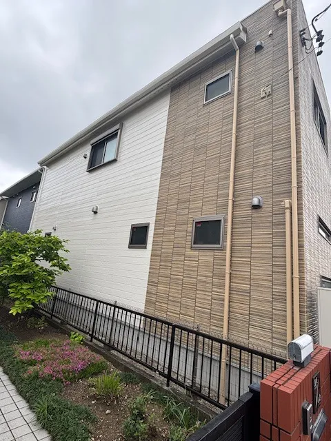 After　藻がついていた北面もきれいに