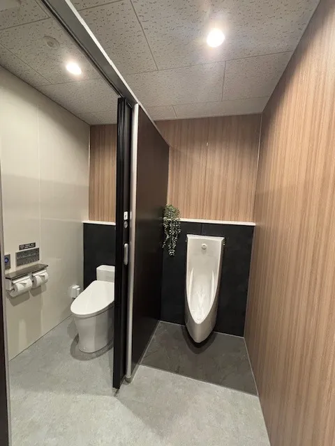 After　男子トイレ