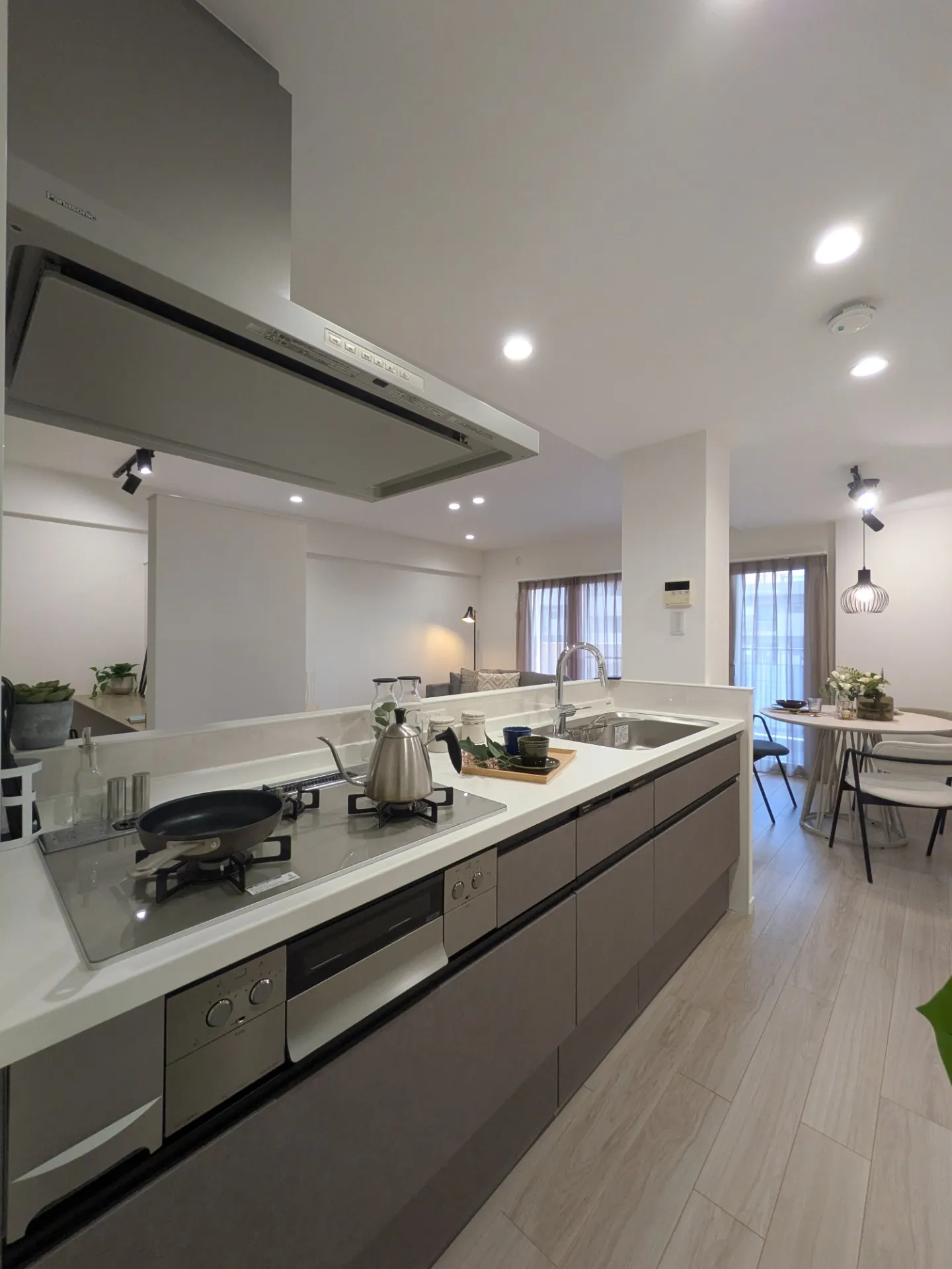 After　明るくなったキッチン