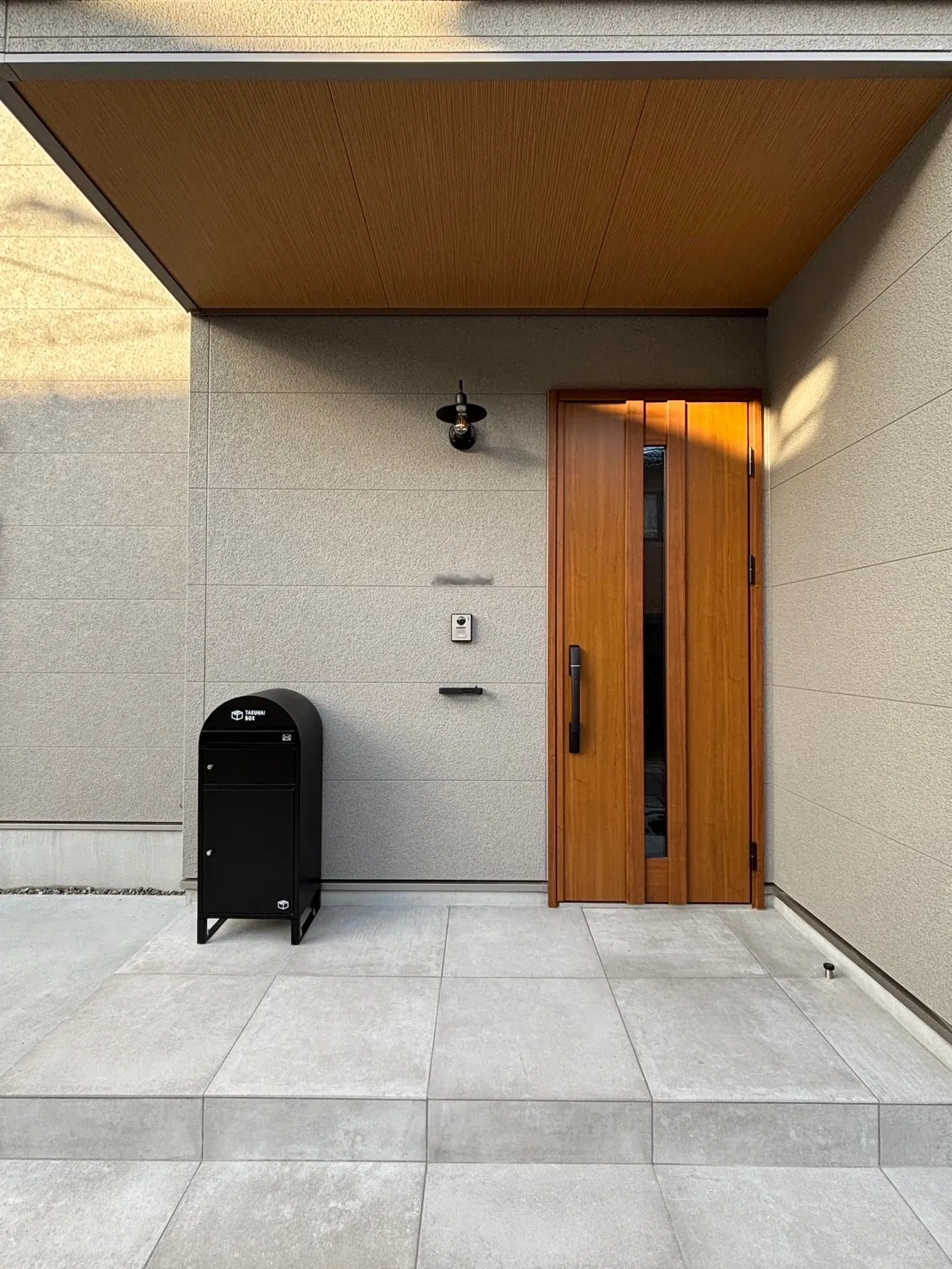 グレージュコーディネートの高性能な家