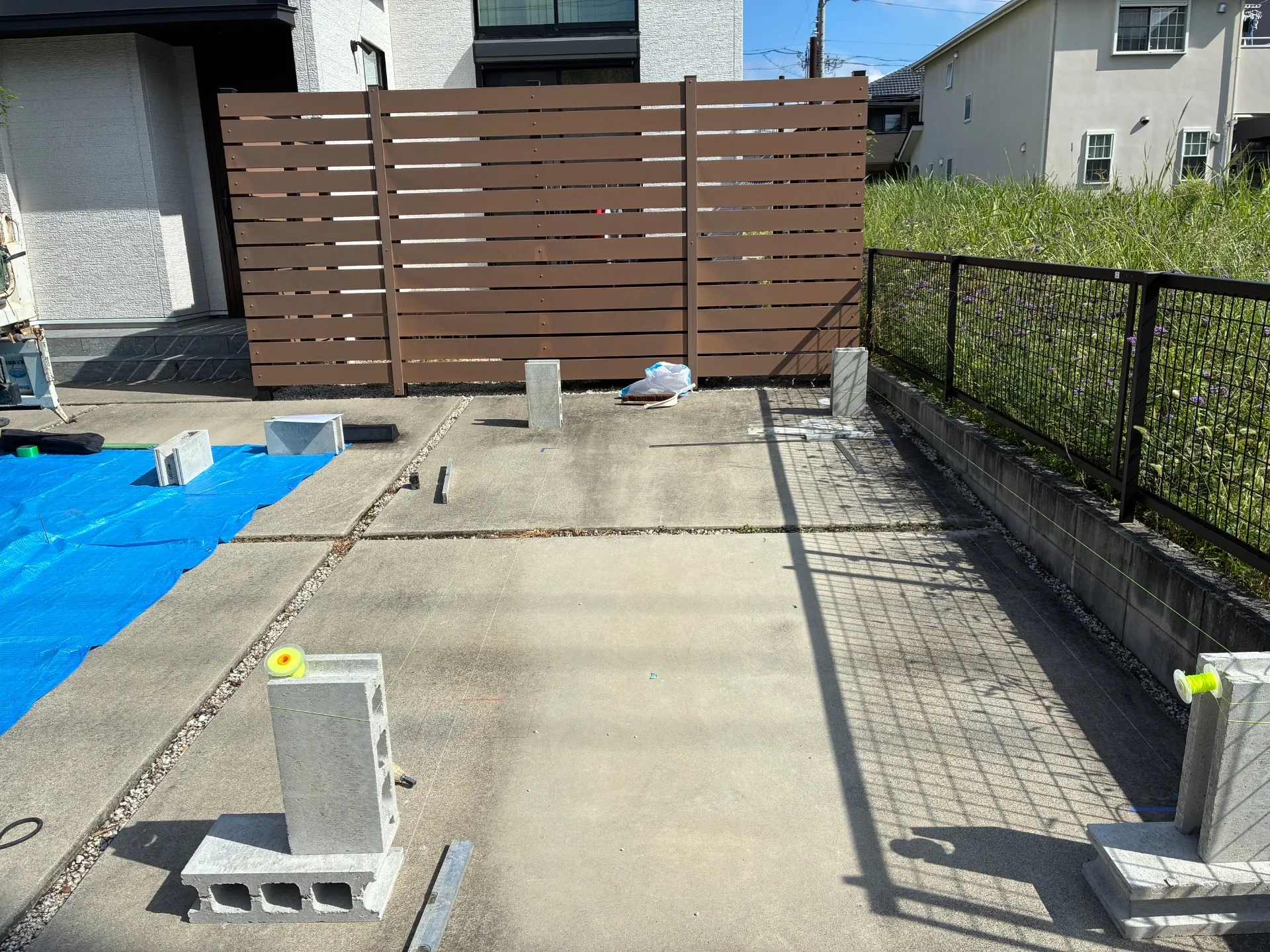 レベルをとって隅出し