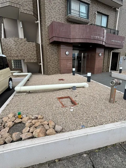 After　エントランス前