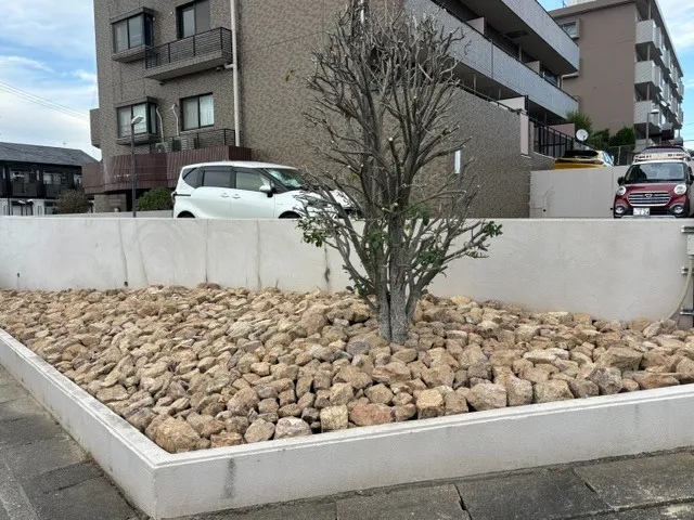 After　割栗石施工