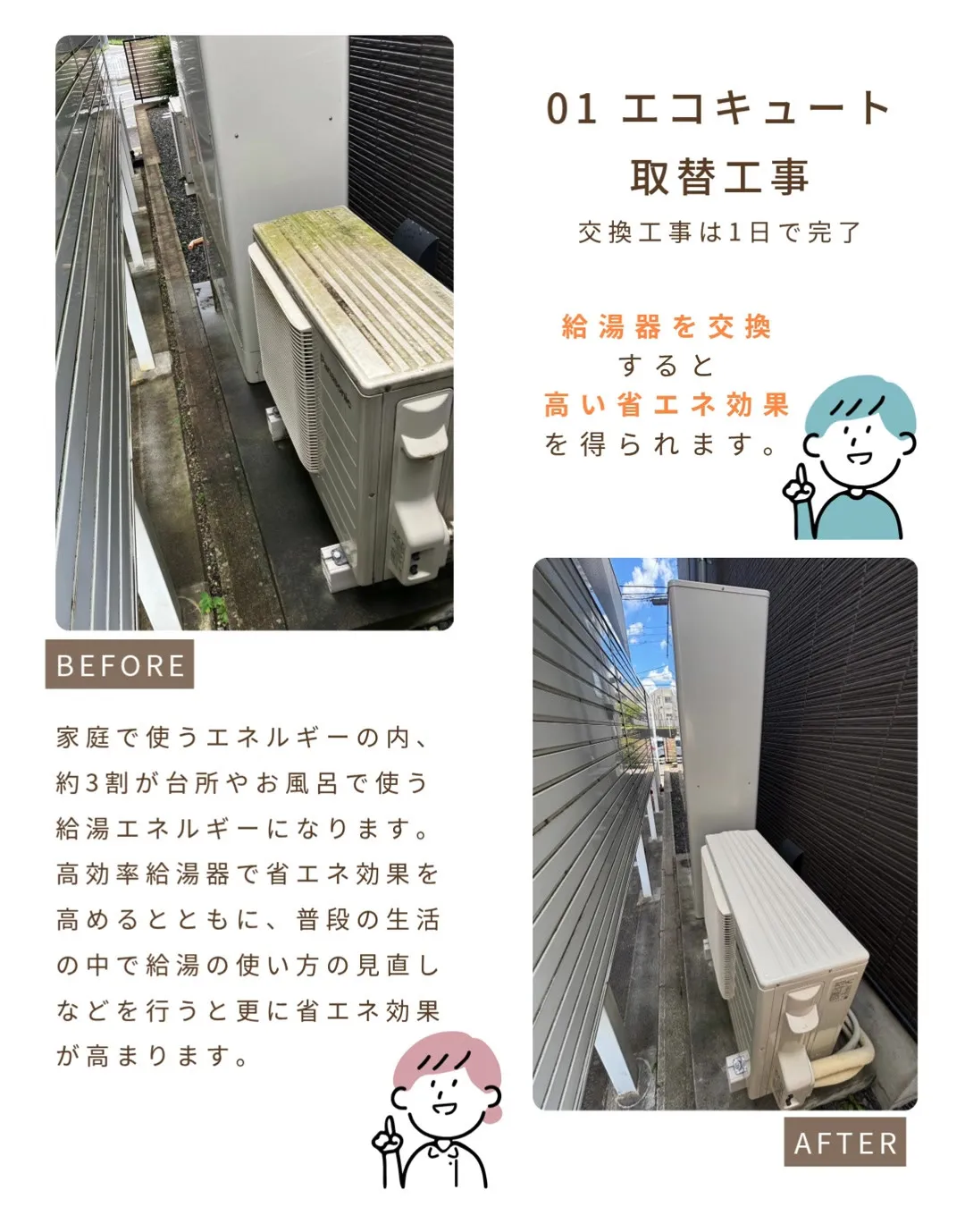 【リノベーション】補助金活用事例～給湯編～